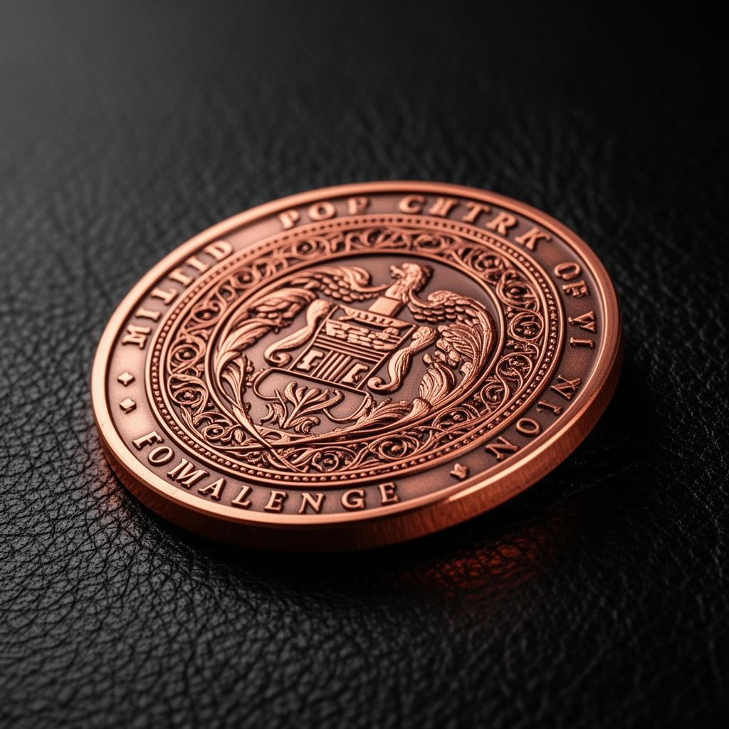 Bronze MCL challenge coin